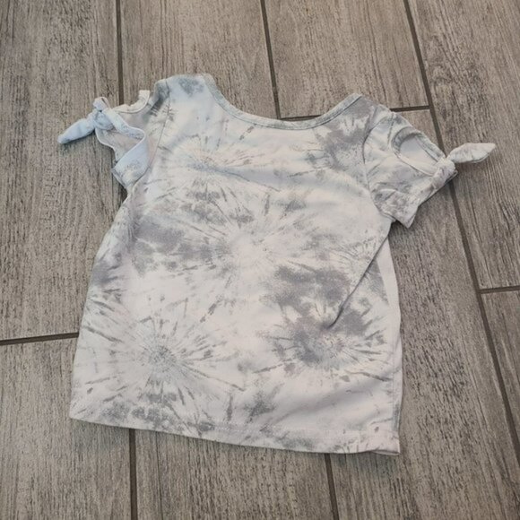 3/$18 Disney Junior Minnie mouse toddler girl white & grey short sleeve size 2T - Picture 6 of 6